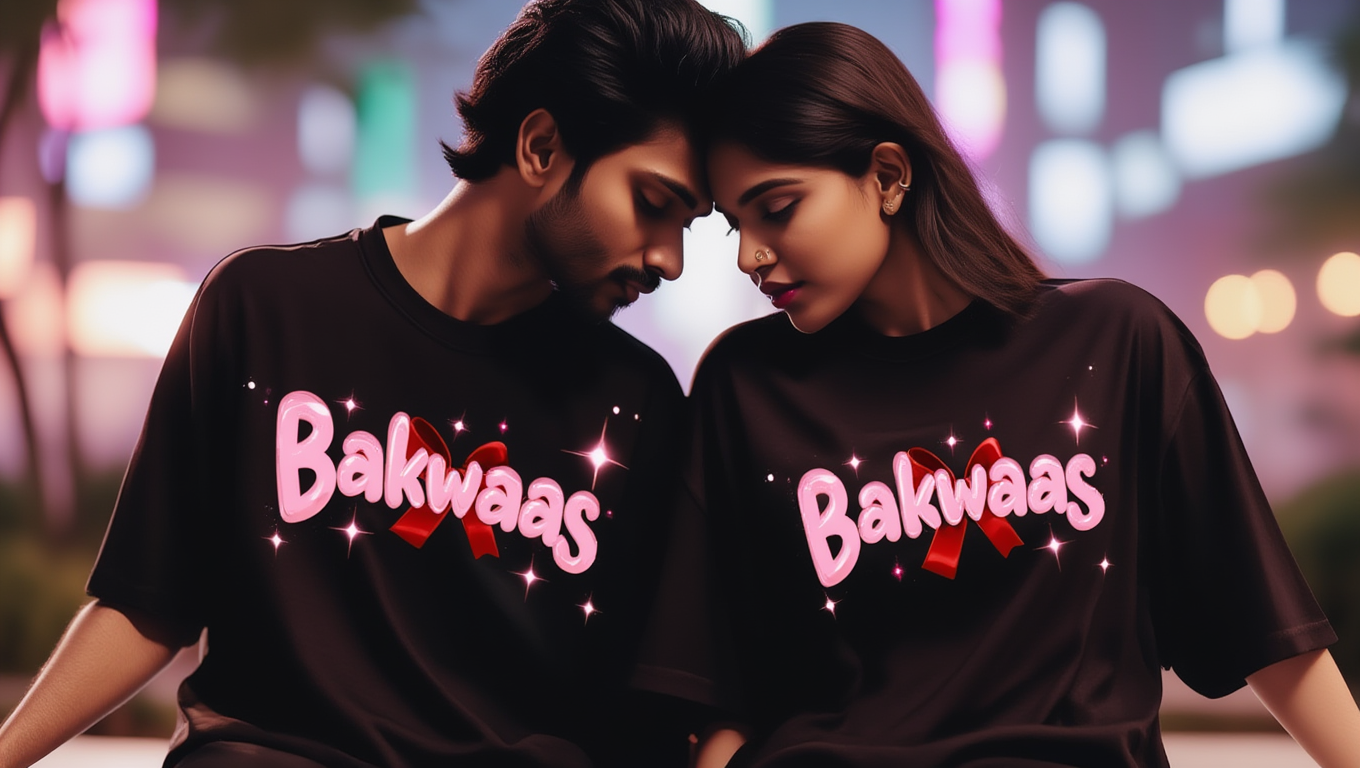 Bakwaas Wears Valentine Banner
