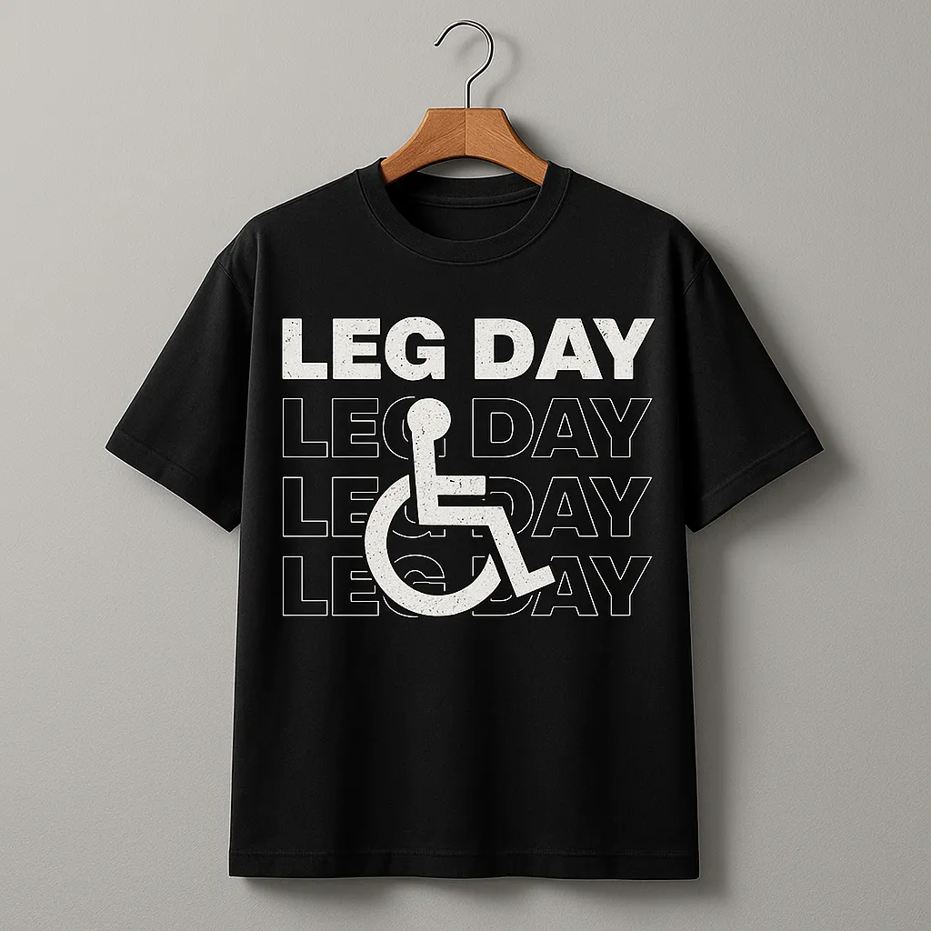 Irony Leg Day Edition Tshirt (S)