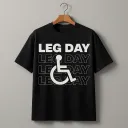 Irony Leg Day Edition Tshirt