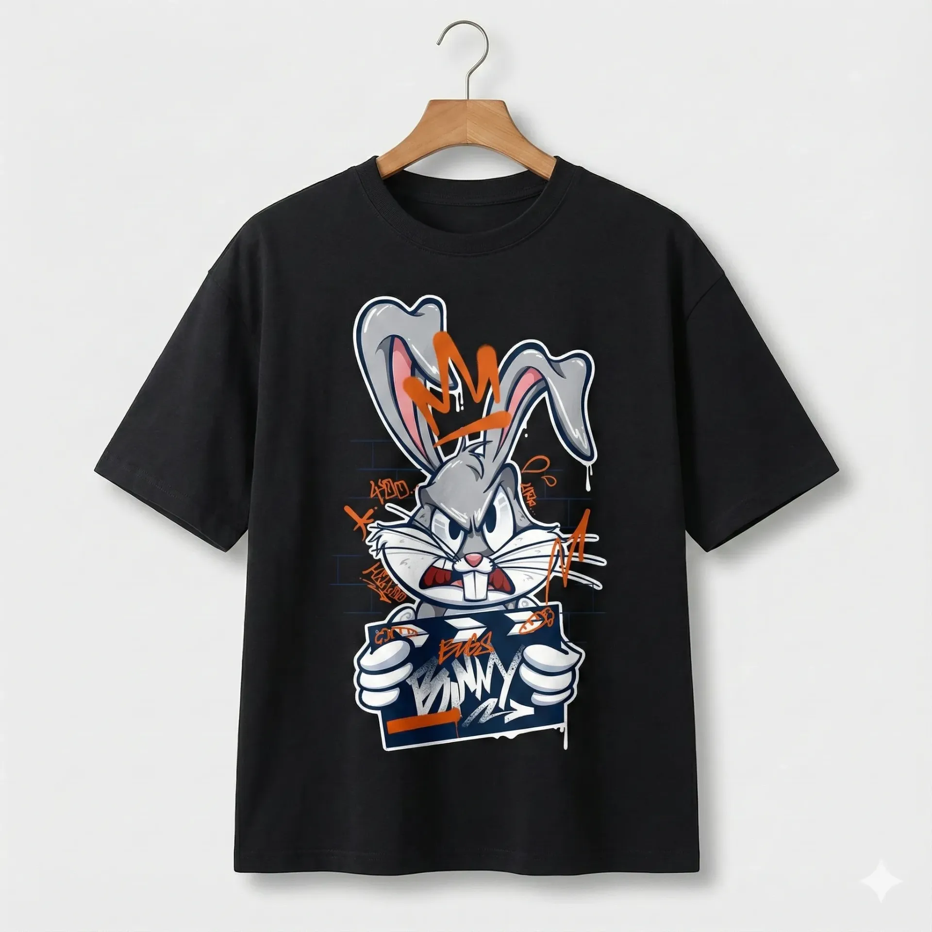 Graffiti Bunny King Tshirt