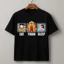 Eat-Train-Sleep! Motivation Tshirt