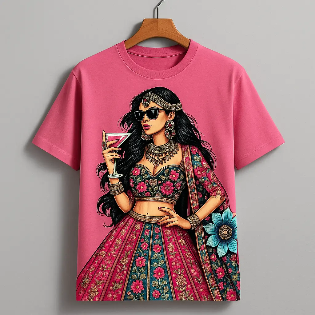 Lehenga Luxe - Tshirt (S)