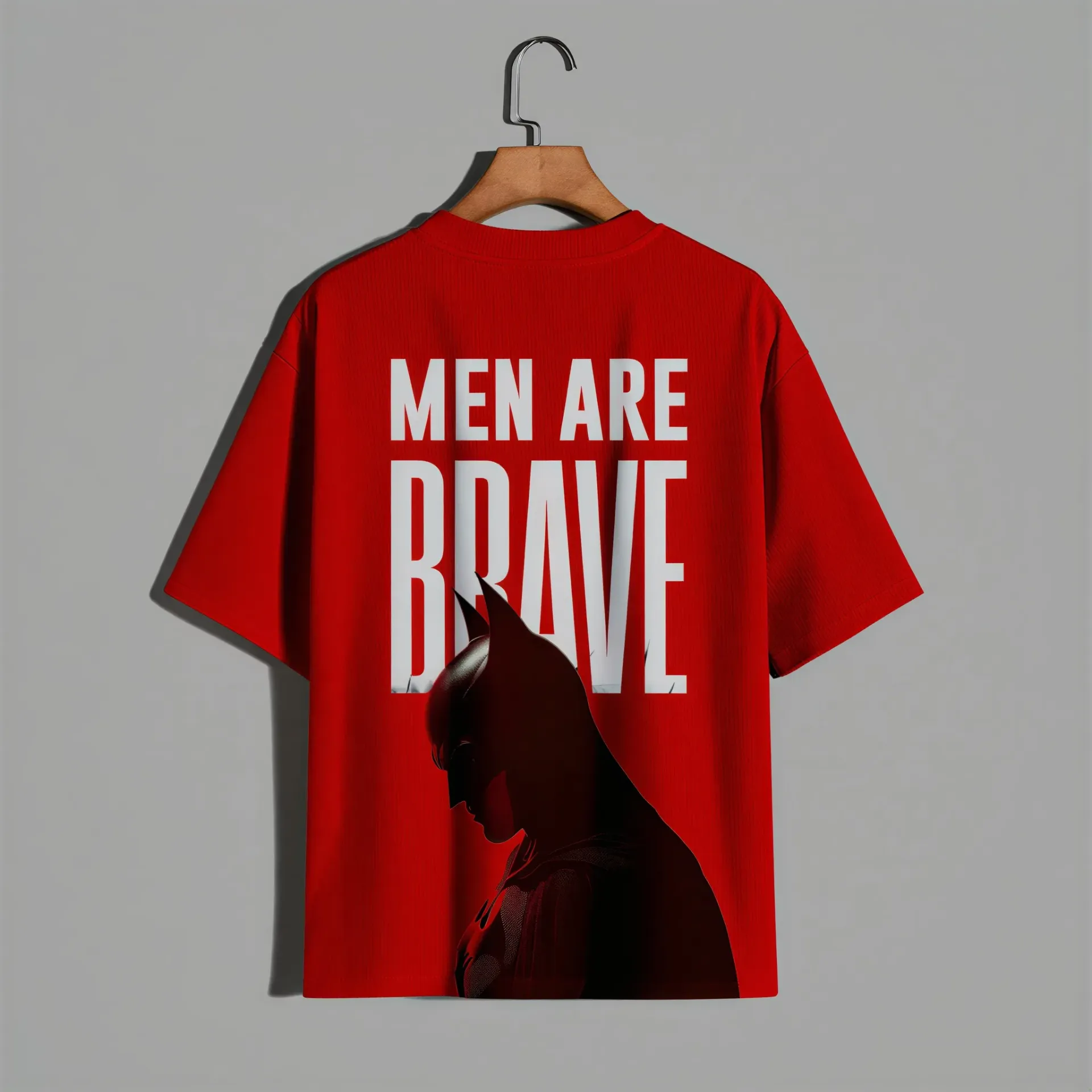 Crimson Valor – Men Are Brave Edition Tshirt (S)