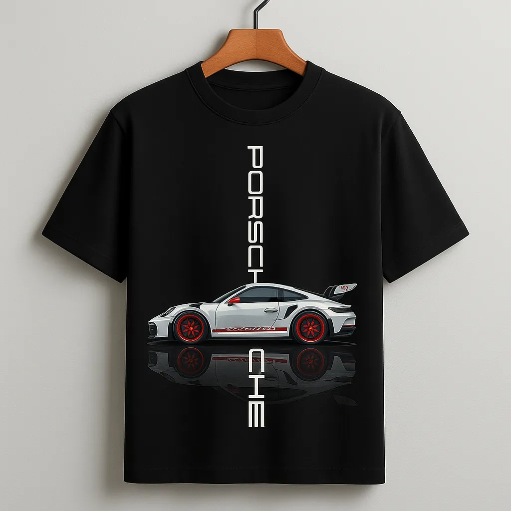 Midnight Porsche Drift Tshirt