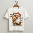 Snuggle Claus Tshirt