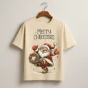 Jolly Jingle Santa Tshirt