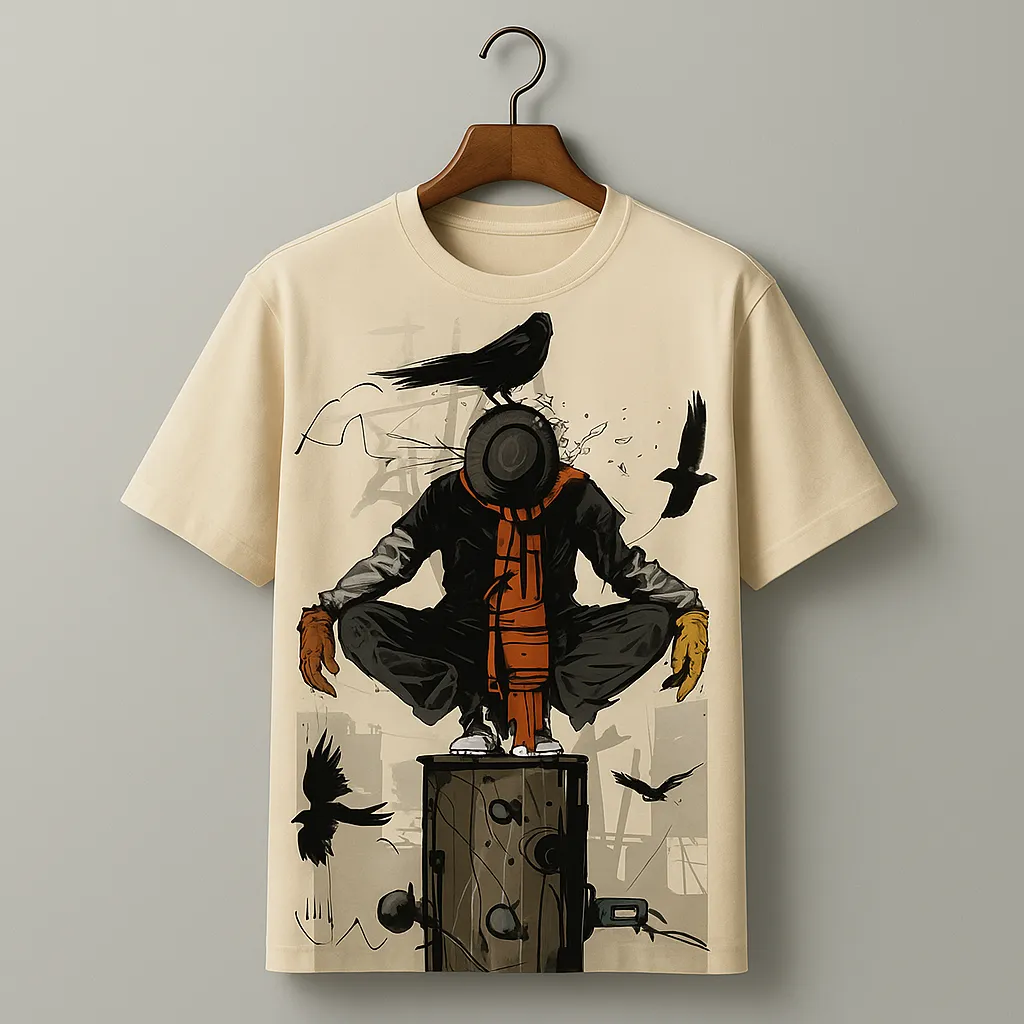 Raven Monk Art Tshirt (S)