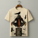 Raven Monk Art Tshirt